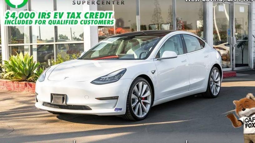 TESLA MODEL 3 2018 5YJ3E1EB6JF081457 image